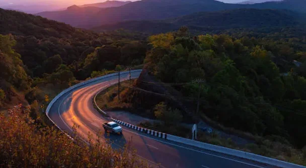 way-on-the-mountain-with-sunrise-time